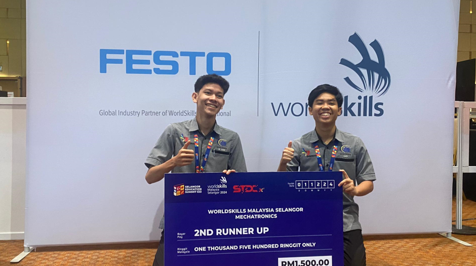 Pelajar Mekatronik Cemerlang di WorldSkills Malaysia Selangor